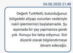 DİKKAT ! TURK NET İŞ BİTİREMİYOR KOS KOCA 3 YIL (Fiber Gelemedi 30.05.2020 - 27.9.2023)