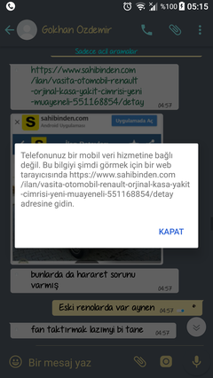 Pop up tarayıcı