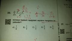  matematik sorum var beyler