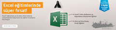  Excel'i Ustasından Öğrenin..
