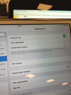  ***İPAD MİNİ 3G Geçiş Problemi***