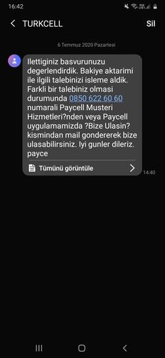 Paycell Card aldım! 