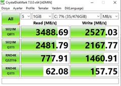 ::: ADATA XPG SX8200 Pro Gen3x4 512GB NVMe M.2 2280 PCI-E SSD mini inceleme :::