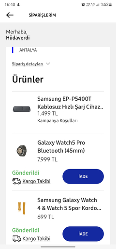 Samsung Galaxy Watch 5, 5 Pro [ANA KONU]