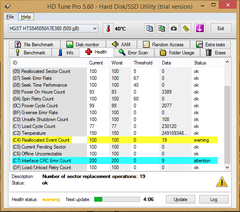  HD tune programlı ile harddisk testi resimli anlatım