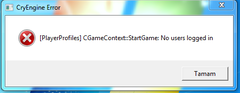  CryEngine 3 Hatası