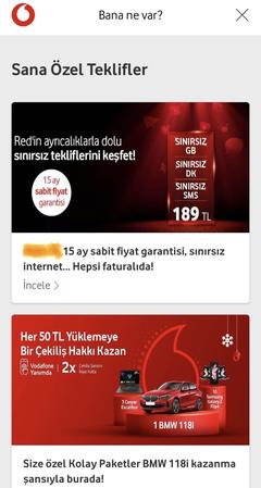 Vodafone da 1 Ayda Limitsiz Tarifeye Geçiş Yapma (189₺ - 5 Mbps)