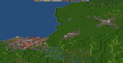 OpenTTD (Transport Tycoon) Büyük ölçekli Türkiye Haritası