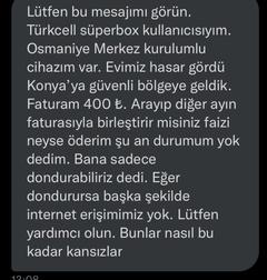 Günlerce iletişimi sağlayamayan GSM operatörleri ölülere fatura kesmekle meşgul!