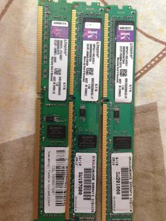  Kingston KVR 1333 Mhz DDR3 2gb