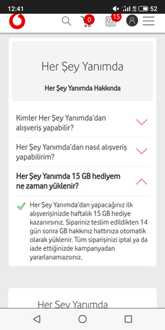 Vodafone Her Şey Yanımda 100/50 İndirim (BİTTİ)