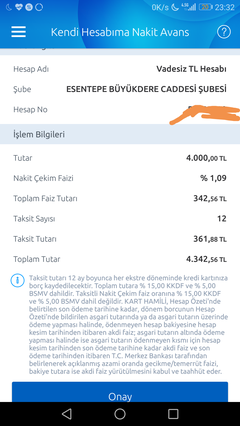 yapi kredi nakit avans 1 09 faiz 12 taksit yapana musteri bazinda olabilir donanimhaber forum