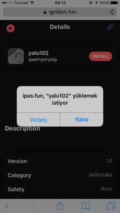 JailBreak iOS [11 - 11.4.1]  / Sorunlar - Çözümler - Öneriler 