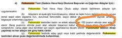 HAVA HARP OKULUNA GİRMEK IÇIN NE YAPMAK LAZIM ?