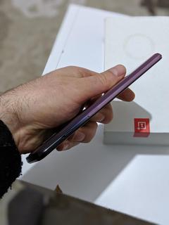 SATILDI !!! oneplus 6t 8/128 GB thunder purble orijinal aksesuarları ile