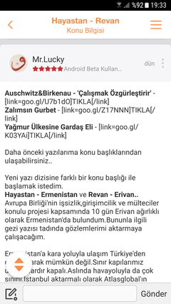 Bağlantı Kodu ve Konu Açma Hatası