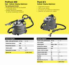 hali ve koltuk yikama makinesi tavsiyesi