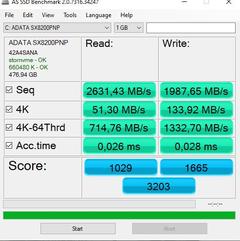 ::: ADATA XPG SX8200 Pro Gen3x4 512GB NVMe M.2 2280 PCI-E SSD mini inceleme :::