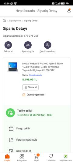 Lenovo V15 G2 Alc Amd Ryzen 7 5700U 16GB 512GB SSD