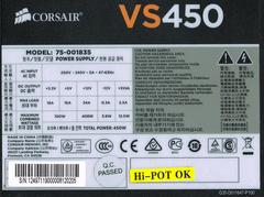  corsair VS-450w   HD 7850