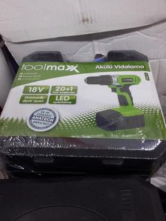  Bim toolmaxx akülü vidalama 18v 29.50tl