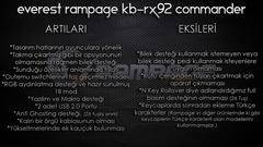 Everest Rampage KB-RX92 Commander Mekanik Klavye İnceleme