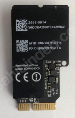 Broadcom BCM94360CD 802.11ac mini PCI-E WiFi WLAN Bluetooth 4.0 Card Hackintosh için