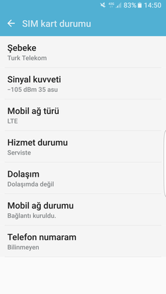  Türk Telekom 4.5G Kullanıyorum :)