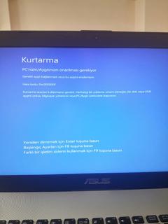  Windows 10 0xc000000f hatası acil yardım!!!