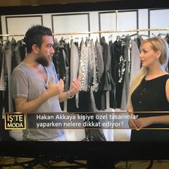 Deniz Tunca İş'te Moda tv programı resimleri