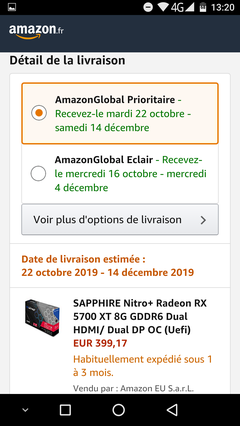 Sapphire NITRO+ RX 5700 XT OC (11293-03-40G) 490€ , 3090 TL