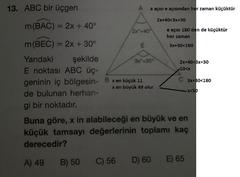 geometri üçgen soruları yardım?