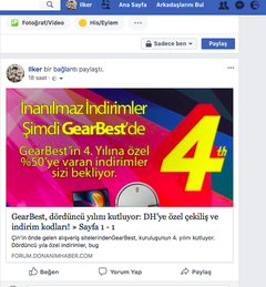 [Kazananlar belli oldu] GearBest, dördüncü yılını kutluyor: DH’ye özel çekiliş ve indirim kodları!