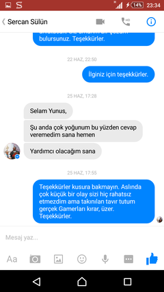  Garantiyle İlgili Şöyle Bir Sıkıntım Var.