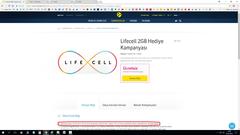 !!!! Lifecell 3 GB Plus Tarifesi Hakkında !!!!