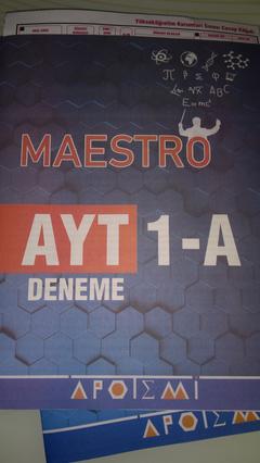 APOTEMİ MAESTRO DENEME CEVAP ANAHTARI