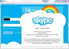  Skype'a msn hesabımla giremiyorum.