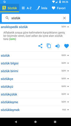 Geniş Türkçe Sözlük ve İmla Kılavuzu