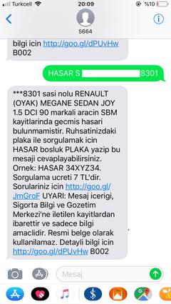 5664 Tramer Kaydı Sorgulama Sorunu