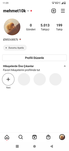 İnstagram mehmet10k isimli hesap satışta 5k takipçisi vardır 100 TL hesap