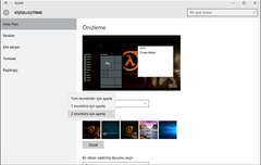  1 pc 2 monitör iki ayrı arka plan resmi kullanma ?? ÇÖZÜM programsız