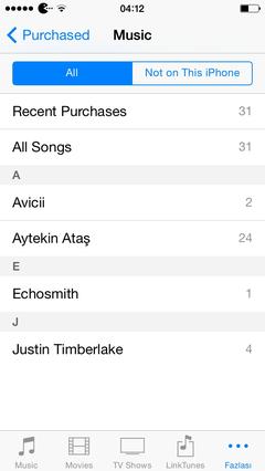 iTunes'dan Müzik Satın Alanlar | ANA KONU