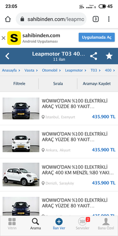 XEV elektrikli arabaları engelli indirimi ile alabiliyor muyuz?