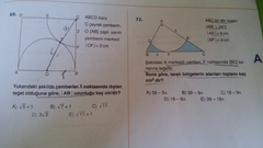 Matematik ve Geometri Sorularım