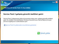  ## Windows XP Service Pack 3 Türkçe.. ÇIKTI! ##