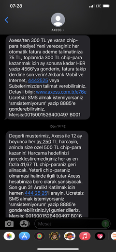 Akbank  kişiye özel kampanyalar