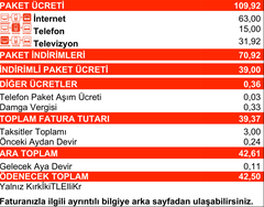  FATURAM FAZLA GELDİ TTNET UYDU GÖRÜŞMESİ YAPMIŞSINIZ DİYOR