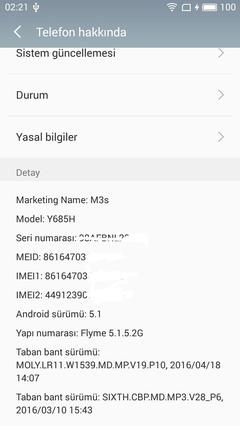  Meizu M3 Mini Ana Konu[GLOBAL ROM GELDİ]