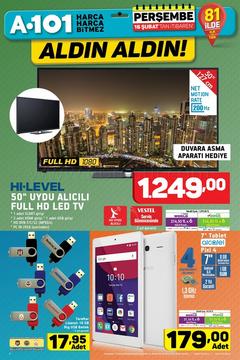  A101 Hi-Level 50' Uydu Alıcılı FHD LED TV ₺1.249