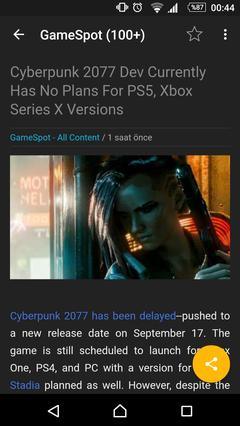 Cyberpunk 2077 Çıkış Tarihi 17 Eylül'e Ertelendi